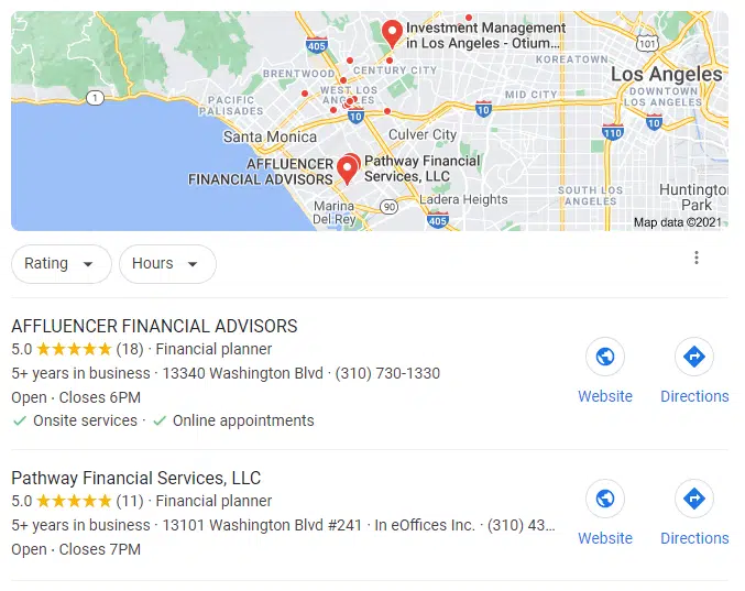 Advisor Reviews and Testimonials