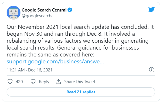 Google Local Search Guidelines 