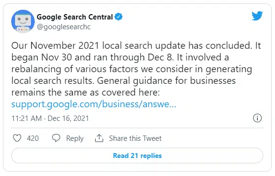 Google Local Search Guidelines