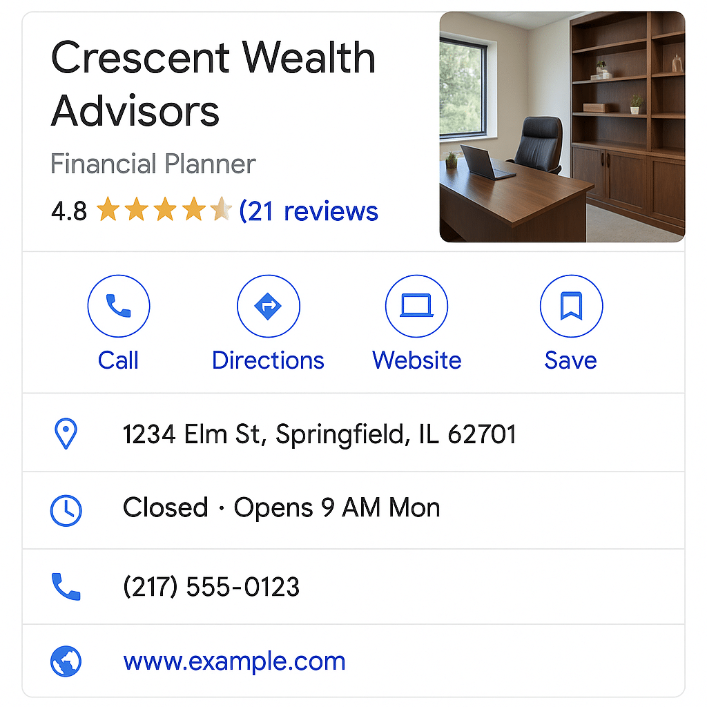 Local SEO - Google Business Profile
