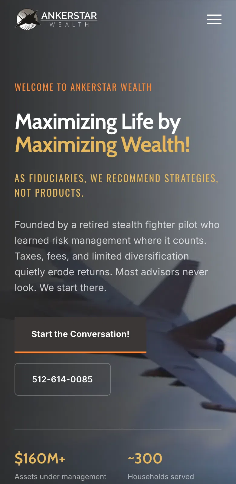 Ankerstar Wealth mobile