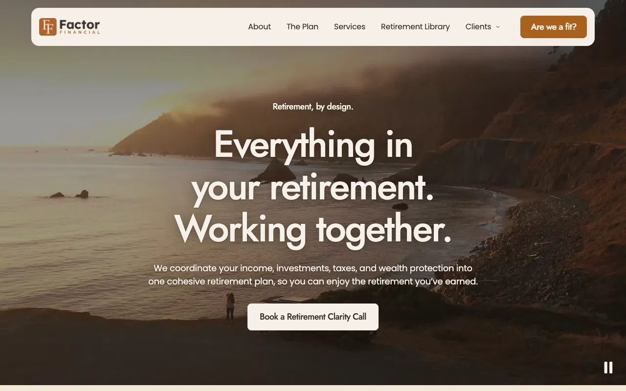 Factor Financial desktop