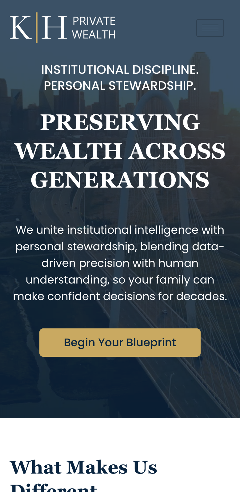 K|H Private Wealth mobile