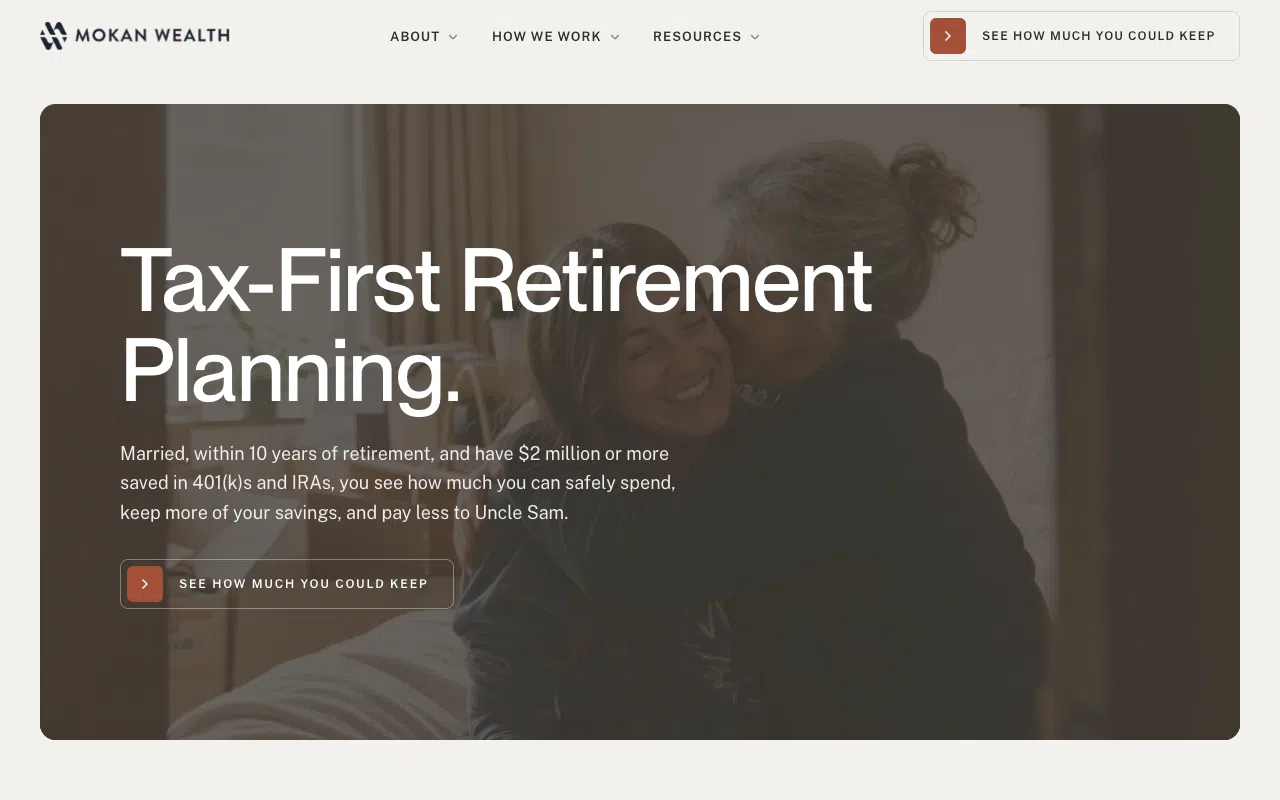 MOKAN Wealth Management desktop