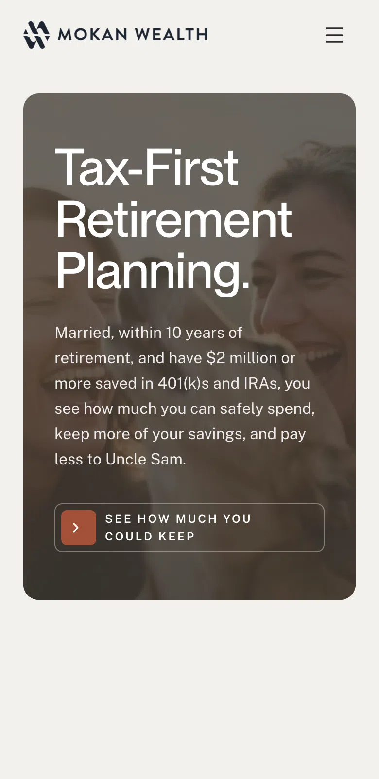 MOKAN Wealth Management mobile