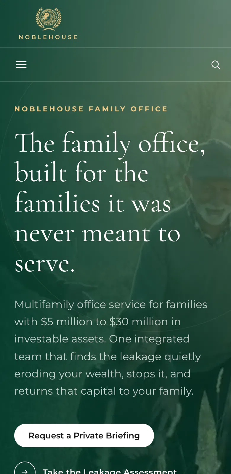 Noblehouse Family Office mobile