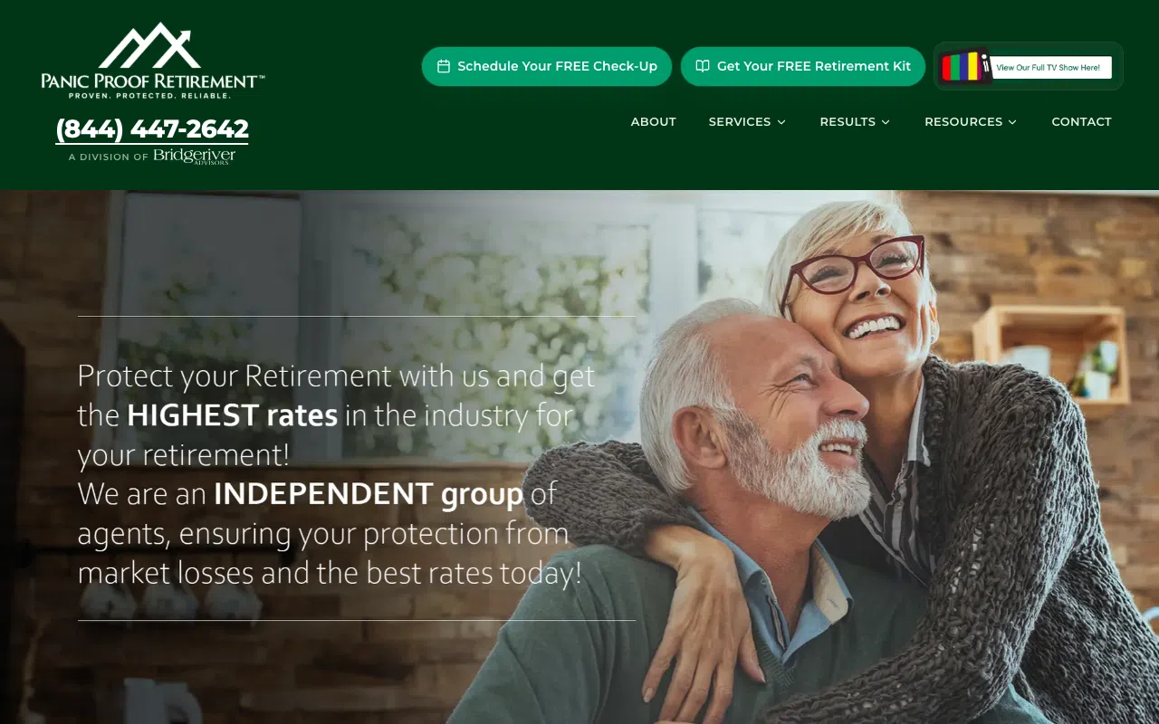Panic Proof Retirement desktop