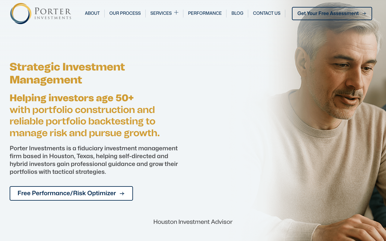 Porter Investments website
