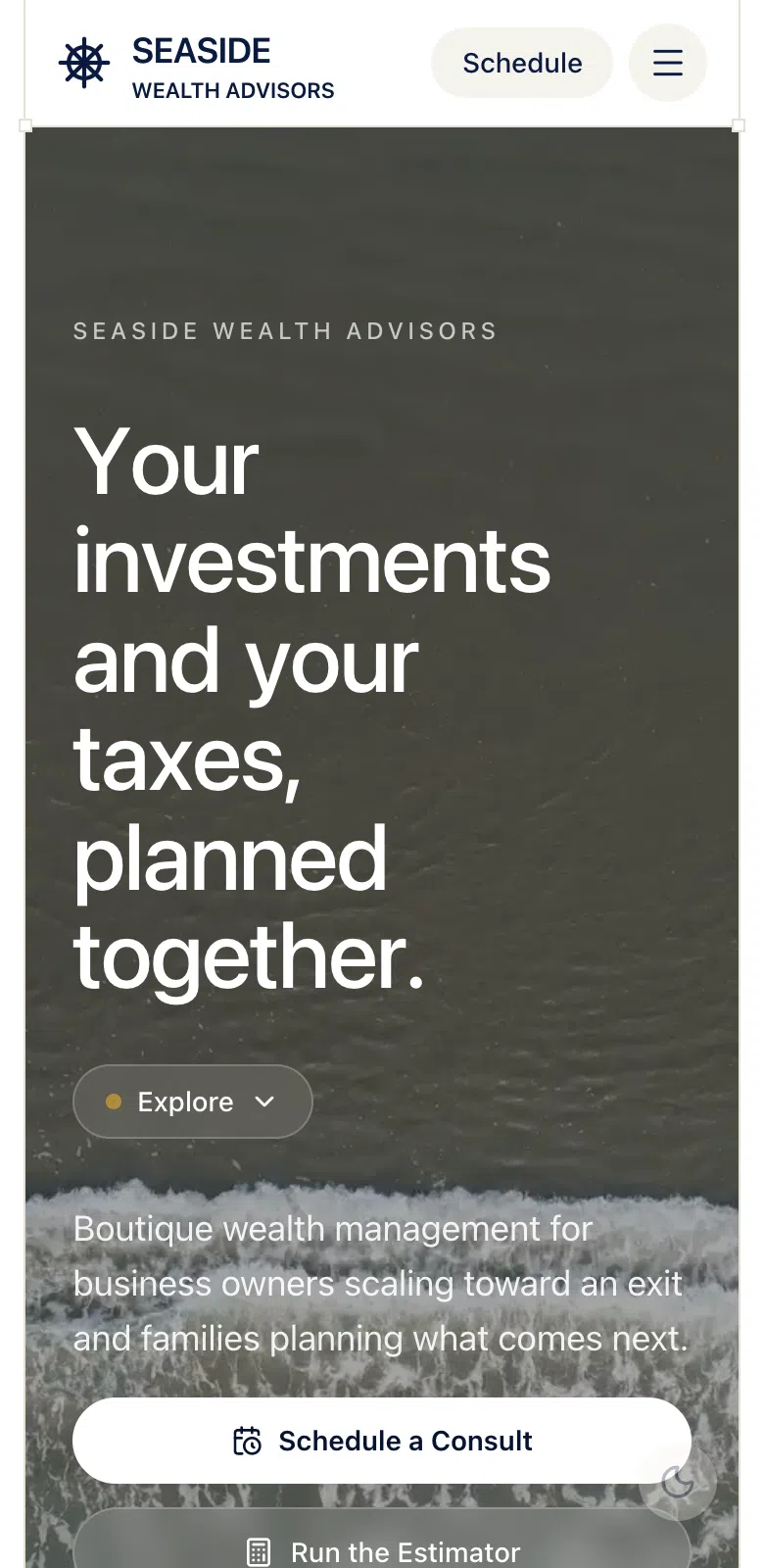 Seaside Wealth Advisors mobile