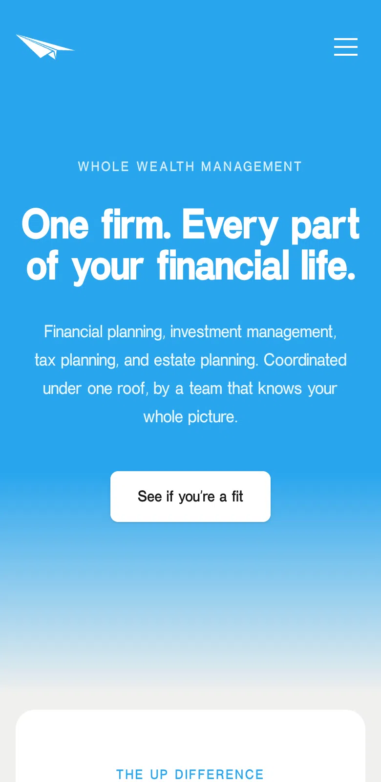 Up Capital Management mobile