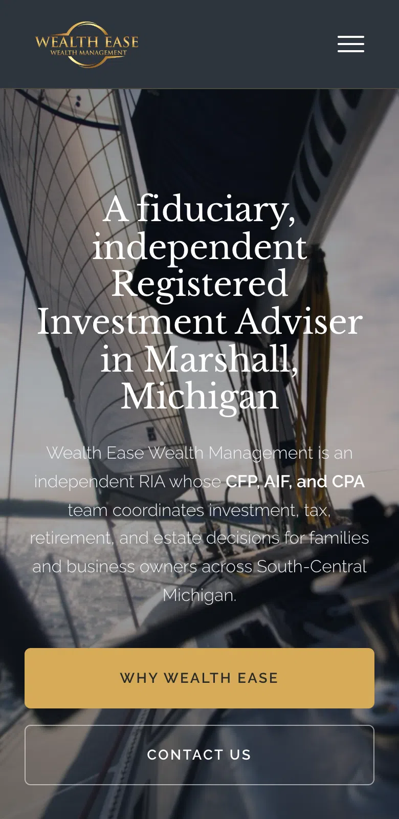 WealthEase Wealth Management mobile